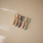Mushie Silicone Toddler Starter Spoons - 