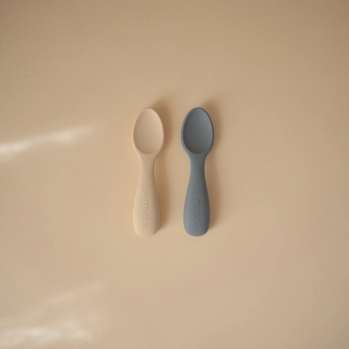 Mushie Silicone Toddler Starter Spoons - 