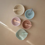 Mushie Silicone Toddler Starter Spoons - 