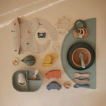 Mushie Silicone Toddler Starter Spoons Non Toxic Food Grade Gentle on Gums Easy Grip Handle - Everetts Place Boutique - 