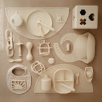 Mushie Silicone Toddler Starter Spoons Non Toxic Food Grade Gentle on Gums Easy Grip Handle - Everetts Place Boutique - 