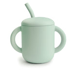 Silicone Training Cup + Straw - Tableware, Drinkware, Cup, Serveware, Coffee cup | Everetts Place