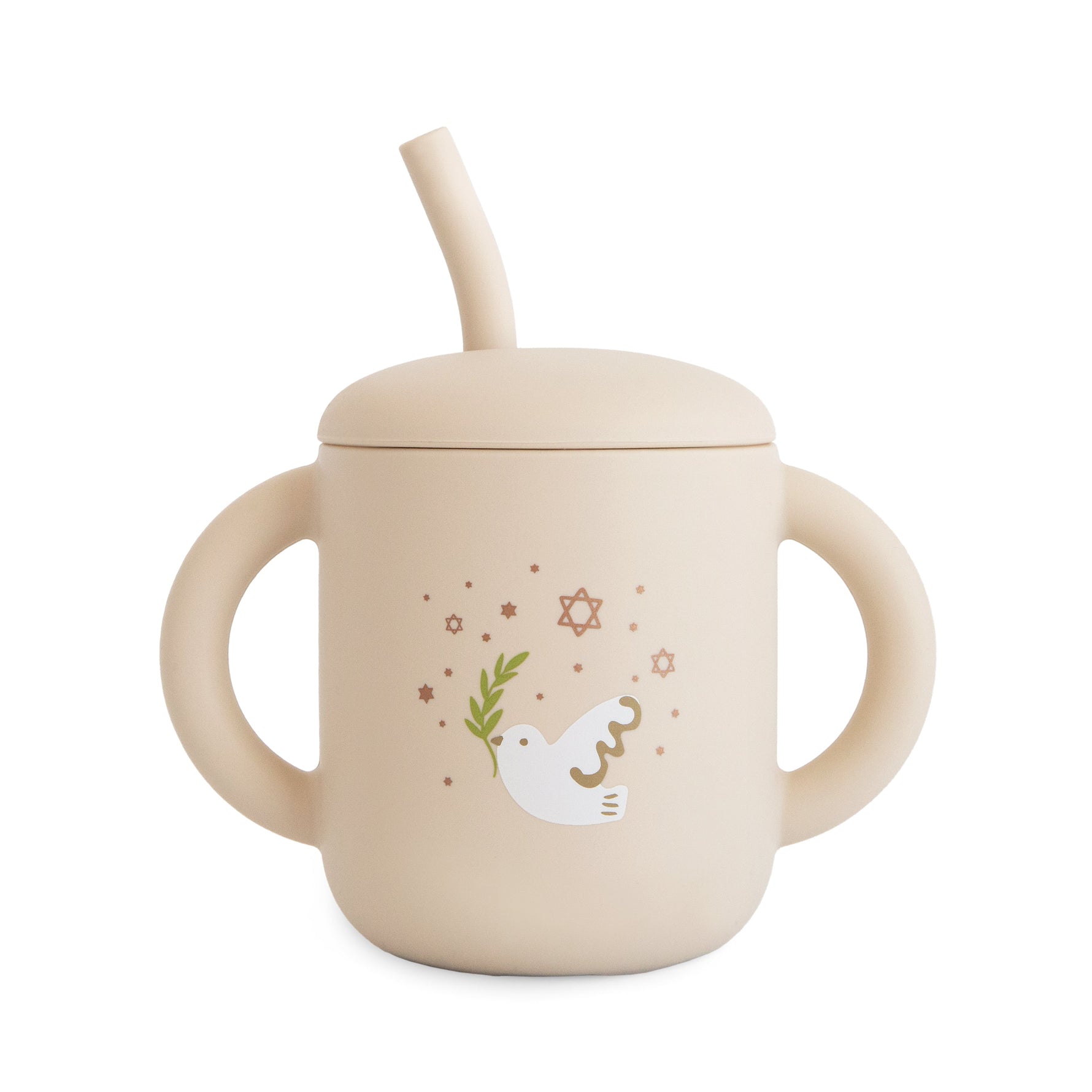 Mushie Silicone Training Cup + Straw