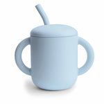Mushie Silicone Training Cup + Straw - 