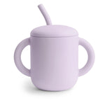 Mushie Silicone Training Cup + Straw - 