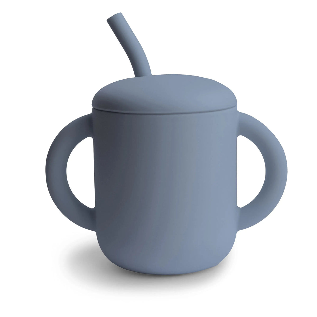 Mushie Silicone Training Cup + Straw - 