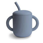 Mushie Silicone Training Cup + Straw - 