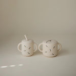Mushie Silicone Training Cup + Straw - 