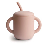 Mushie Silicone Training Cup with Straw for Toddlers and Babies - Everetts Place Boutique - 