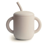 Mushie Silicone Training Cup with Straw for Toddlers and Babies - Everetts Place Boutique - 