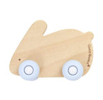 Goosewaddle® | Newborn Baby Blankets Toys Teethers Bibs & More Silicone + Wood Teether with Wheels (3 Colors) - Baby & Toddler > Baby Health > Pacifiers & Teethers Teether