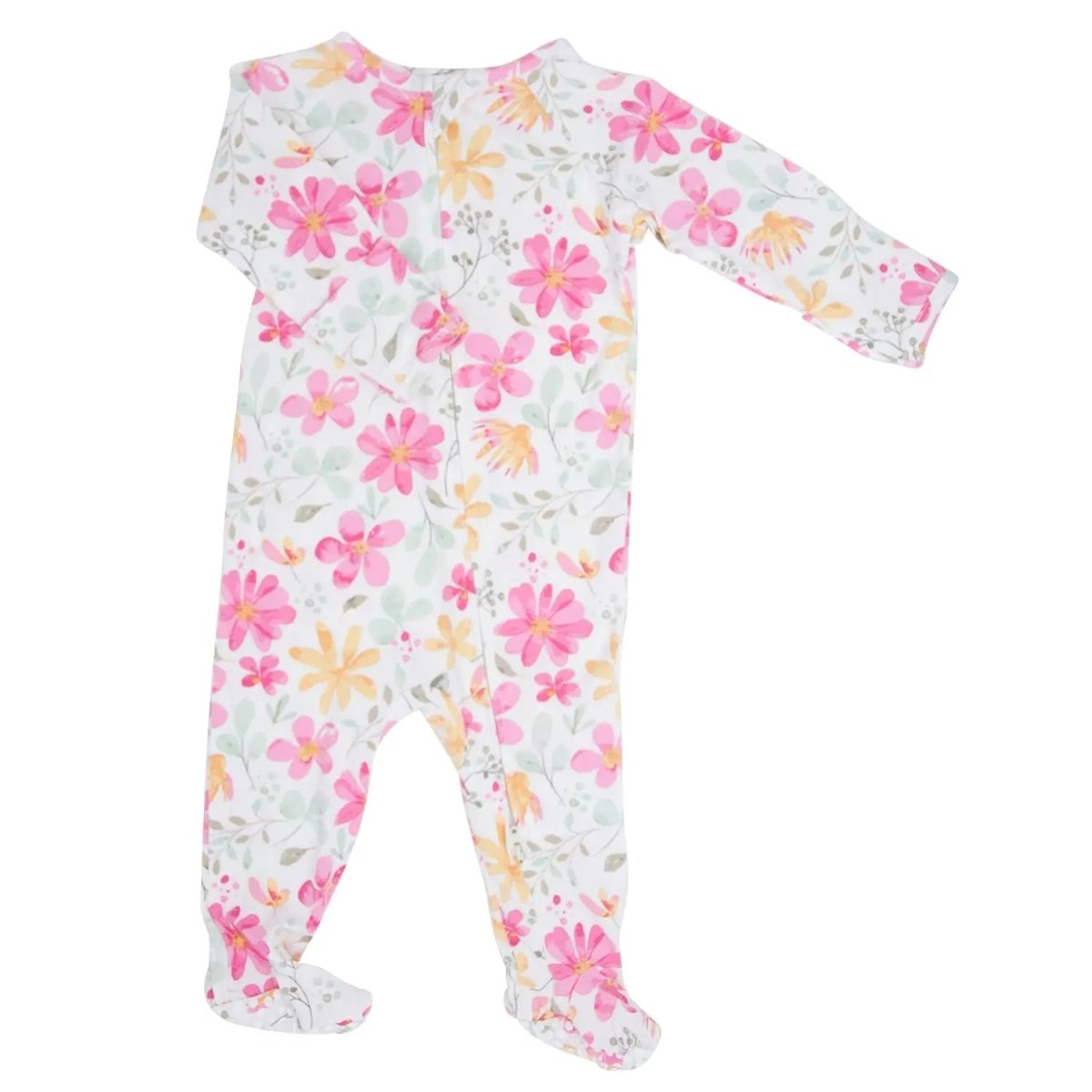 Sweet Bamboo Silky Soft Baby Zipper Footie with Two Way Zipper for Easy Changes - 