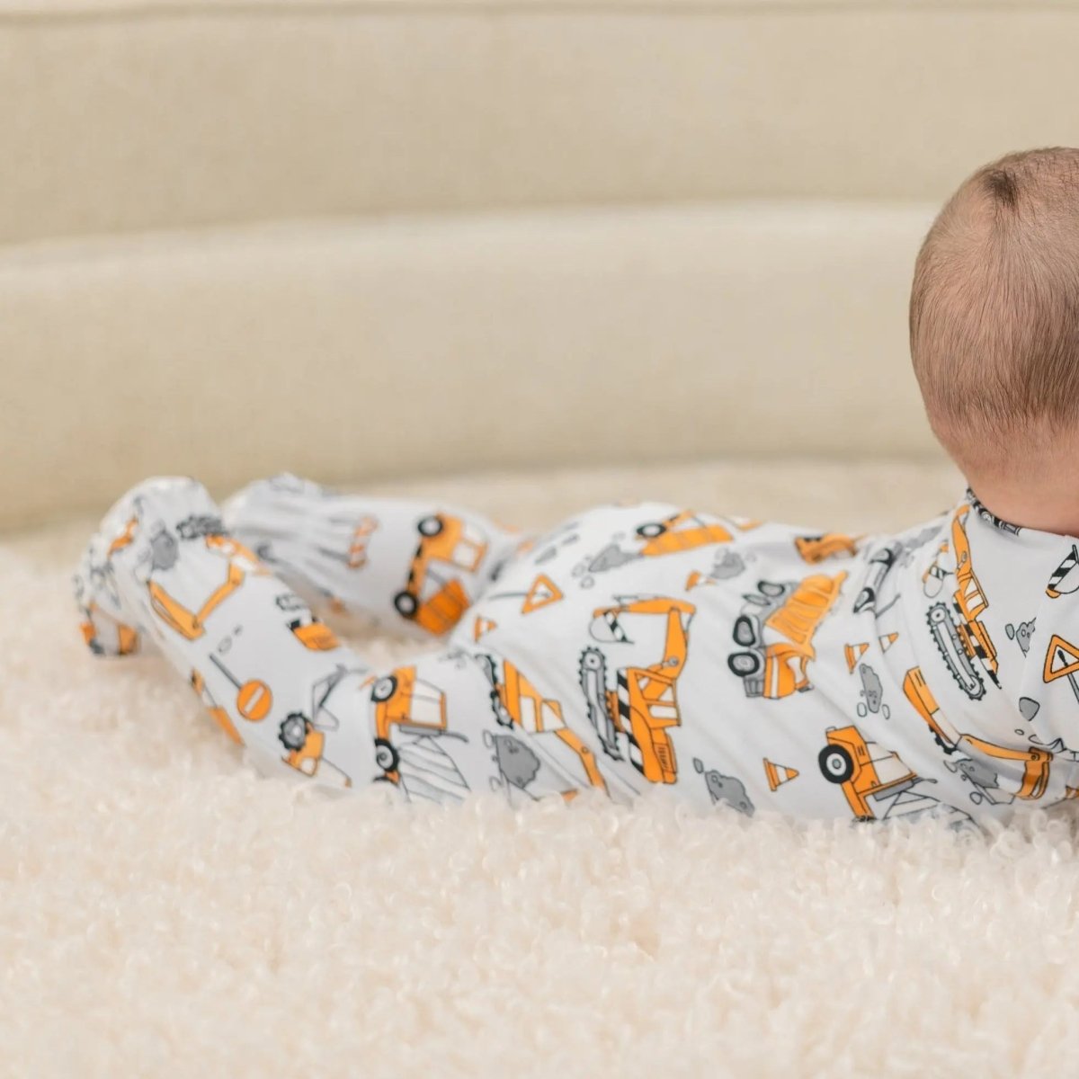 Sweet Bamboo Silky Soft Zipper Footie with 2 Way Zipper for Comfortable Babies - 