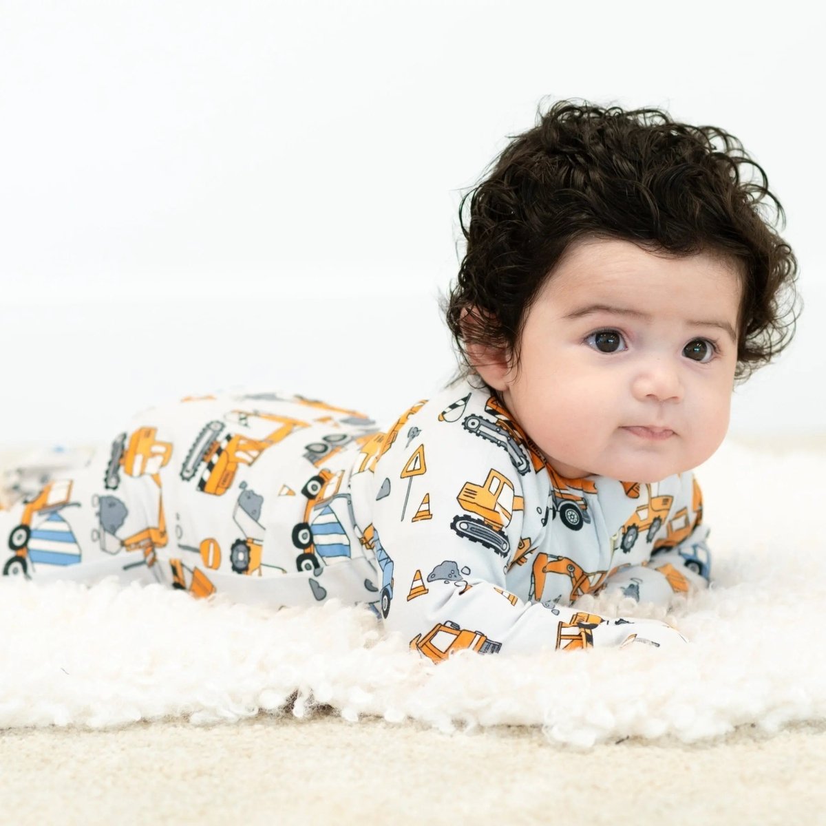 Sweet Bamboo Silky Soft Zipper Footie with 2 Way Zipper for Comfortable Babies - 