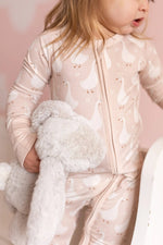 Little Joy Co. Silly Goose Bamboo Romper For Babies Non Slip Soles - Everetts Place Boutique - 