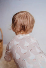 Silly Goose Bamboo Romper For Babies Non Slip Soles - Everetts Place Boutique - 