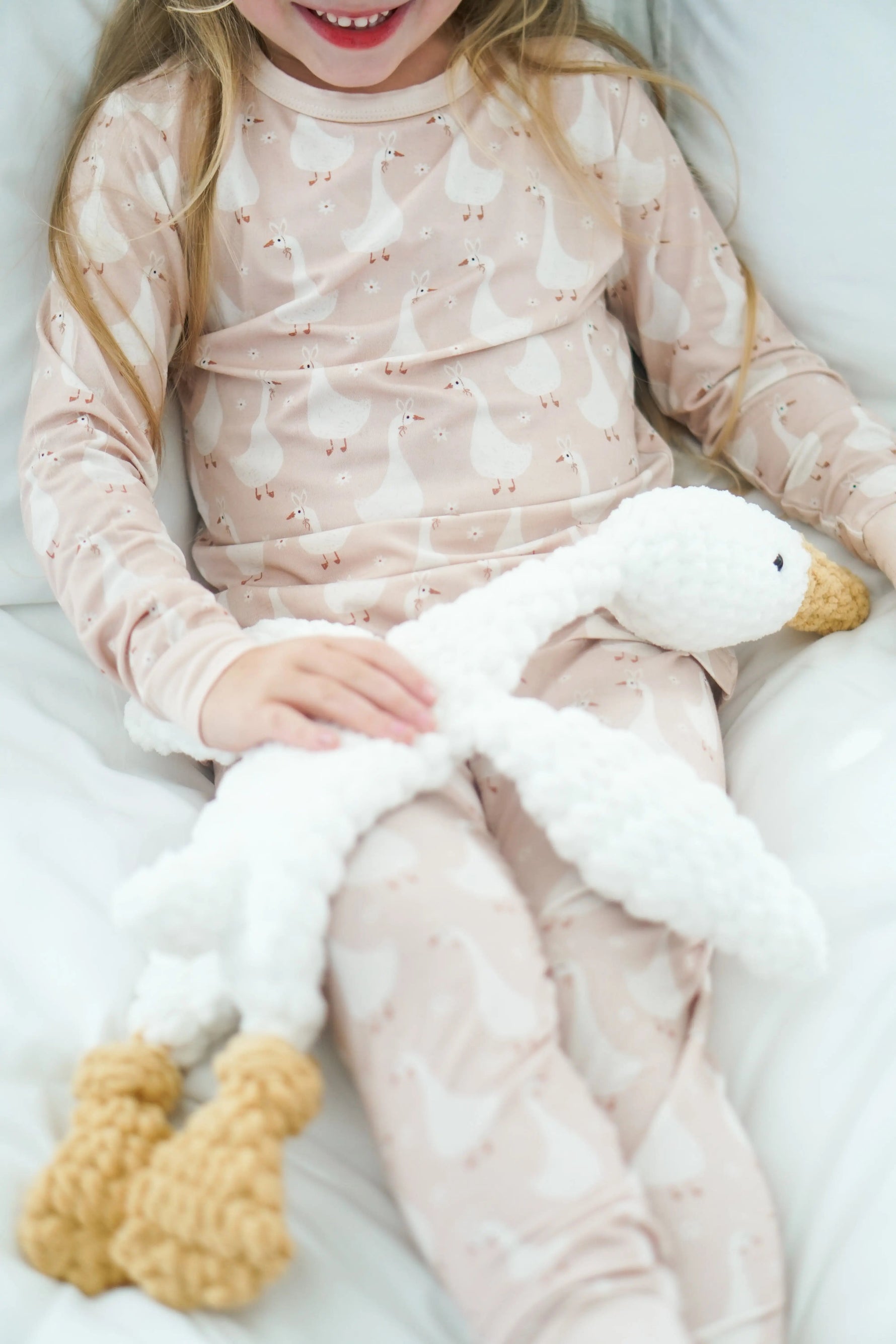 Little Joy Co. Silly Goose on the Loose 2pc Bamboo Pajamas - 