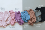 Little Joy Co. Silly Goose Sweatshirt Romper For Babies In Multiple Colors - Everetts Place Boutique - 