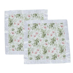 Newcastle Classics Everetts Place Silver Pink Orchid Security Blanket for Infants and Toddlers - Baby & Toddler Bamboo Security Blanket