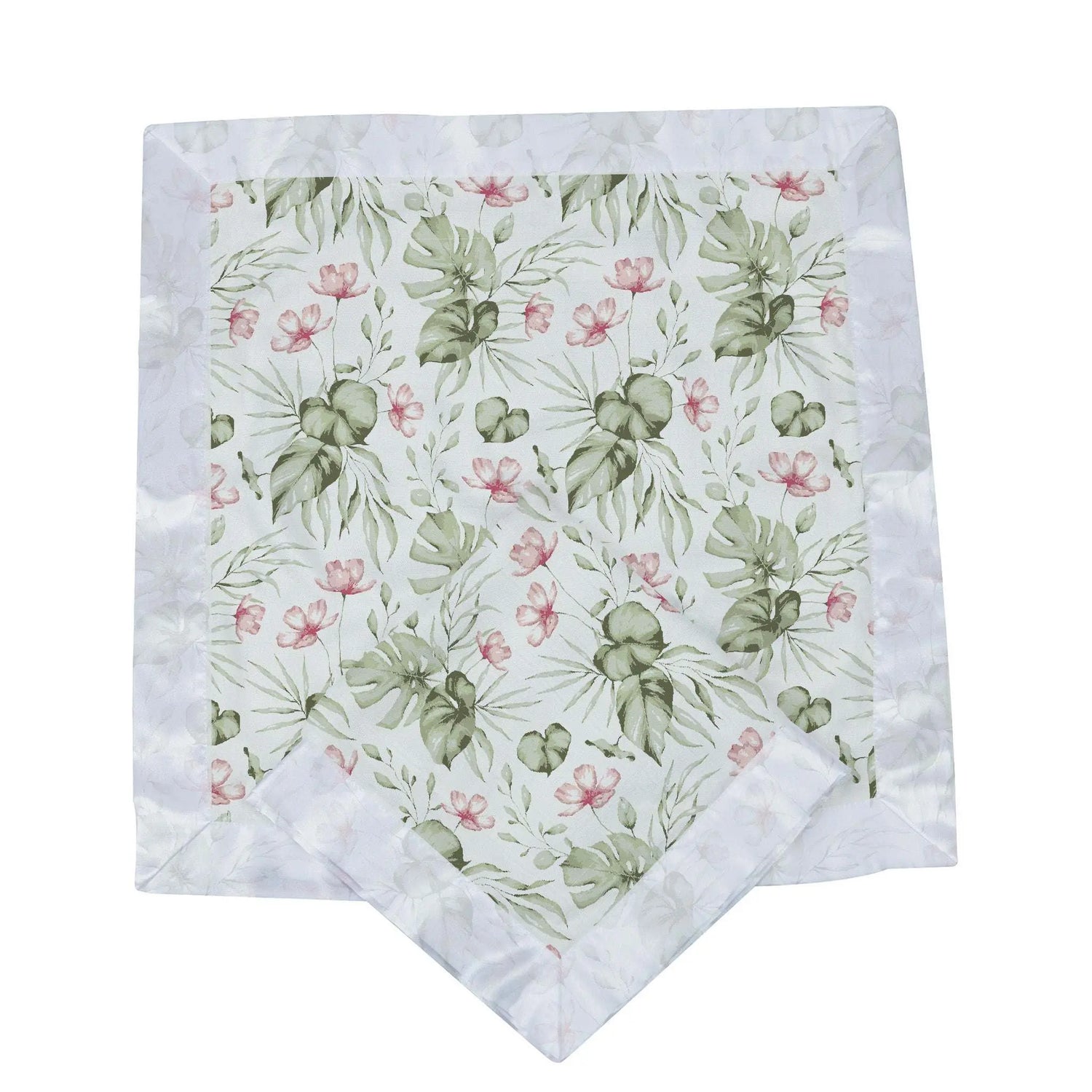 Newcastle Classics Everetts Place Silver Pink Orchid Security Blanket for Infants and Toddlers - Baby & Toddler Bamboo Security Blanket