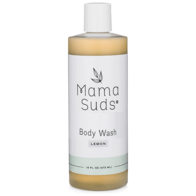 MamaSuds Simple Body Wash Soap with Lavender Essential Oils for Gentle Cleansing - 
