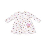 Angel Dear Simple Dress and Bloomer Set with Football Bow Applique - 