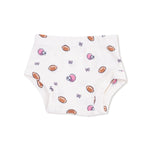 Angel Dear Simple Dress and Bloomer Set with Football Bow Applique - 