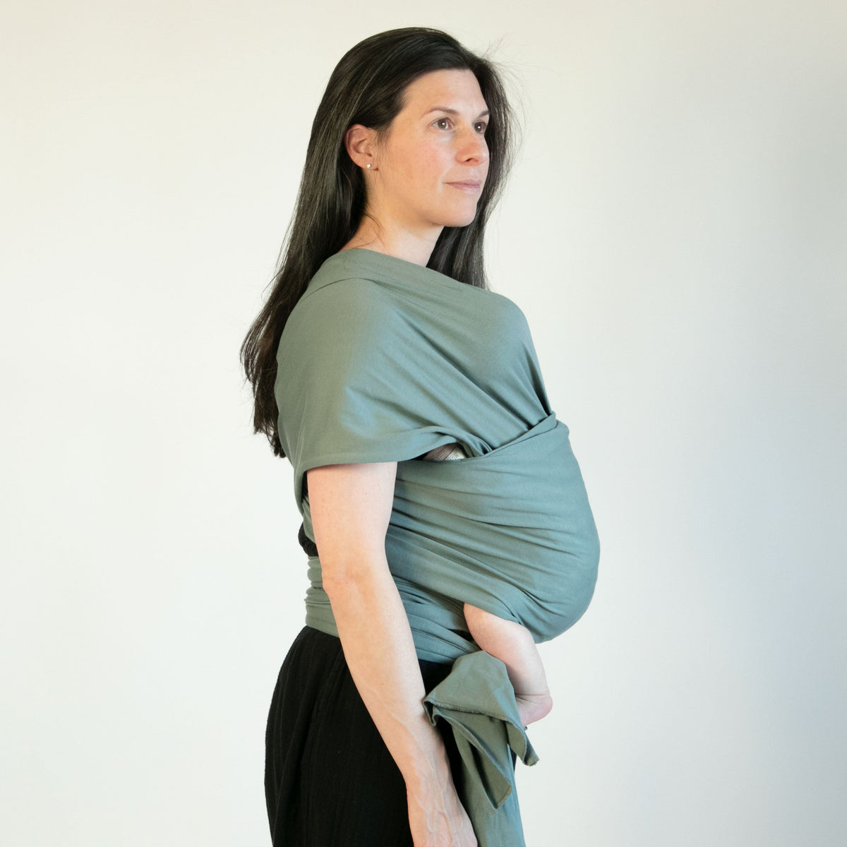 Modern Nursery soft organic cotton baby wrap for newborns