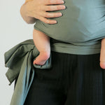 Modern Nursery organic cotton baby wrap, soft, natural, breathable.