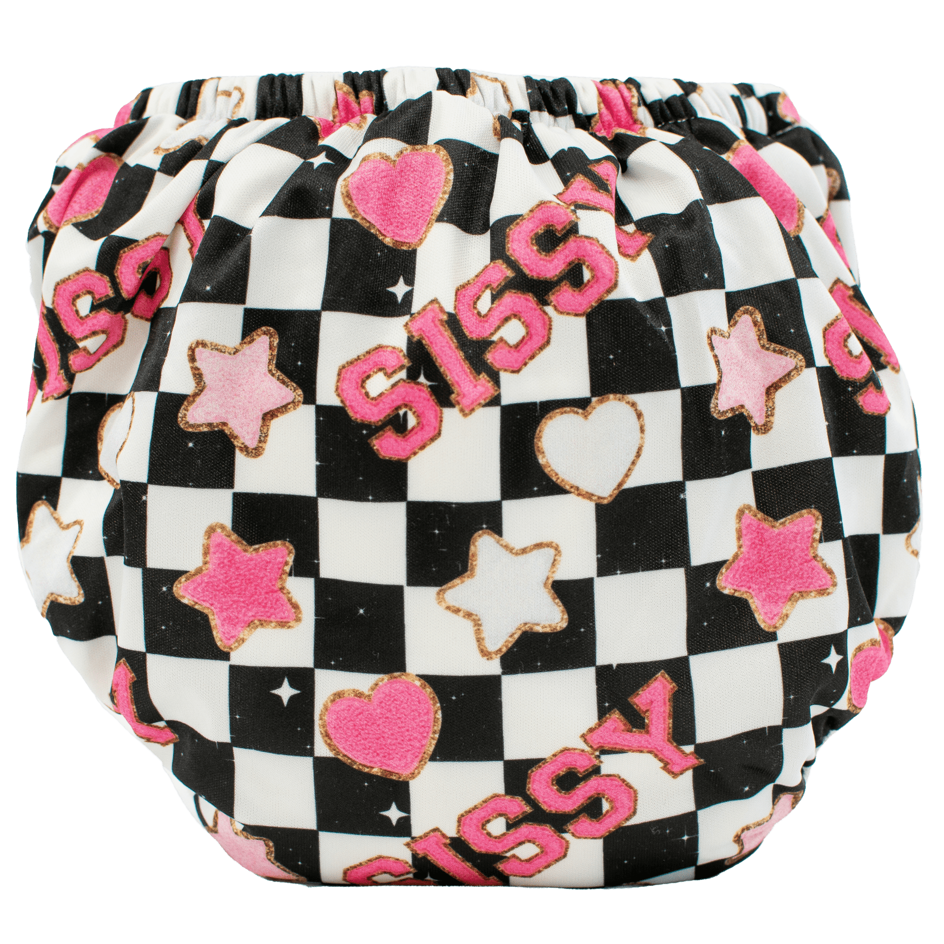 Sissy Check Training Pants for Potty Training with Bamboo Lining and Leak Protection Texas Tushies