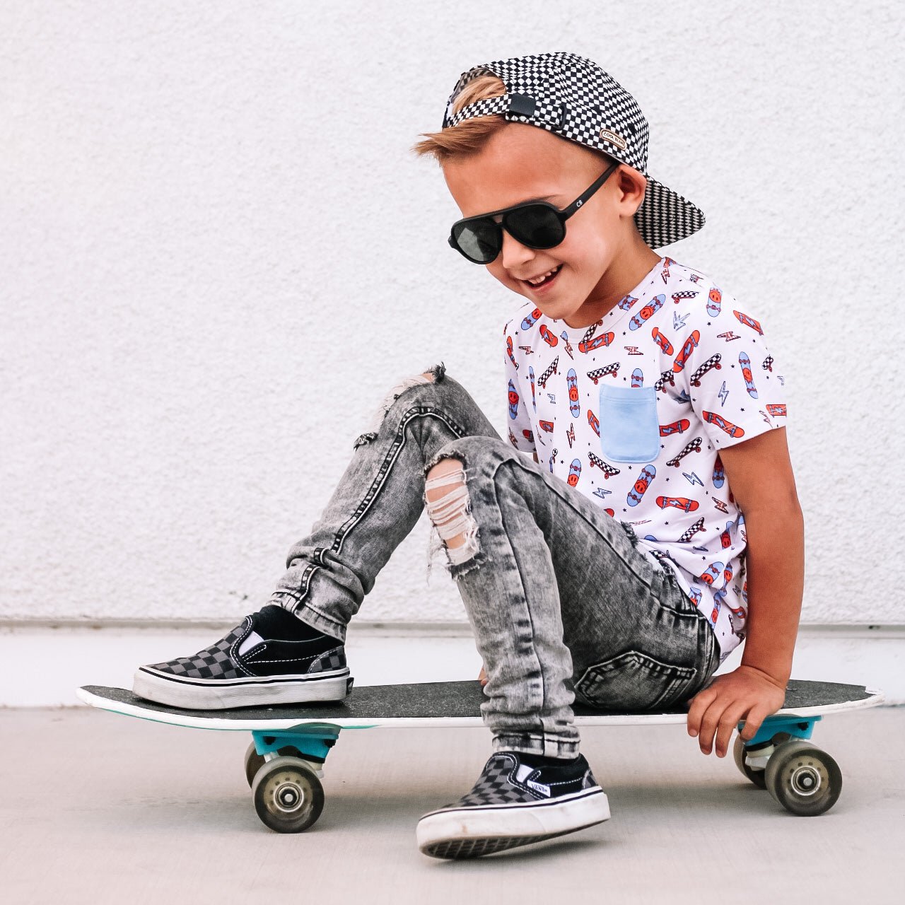 DREAM BIG LITTLE CO SKATE OF MIND DREAM POCKET TEEEveretts Place
