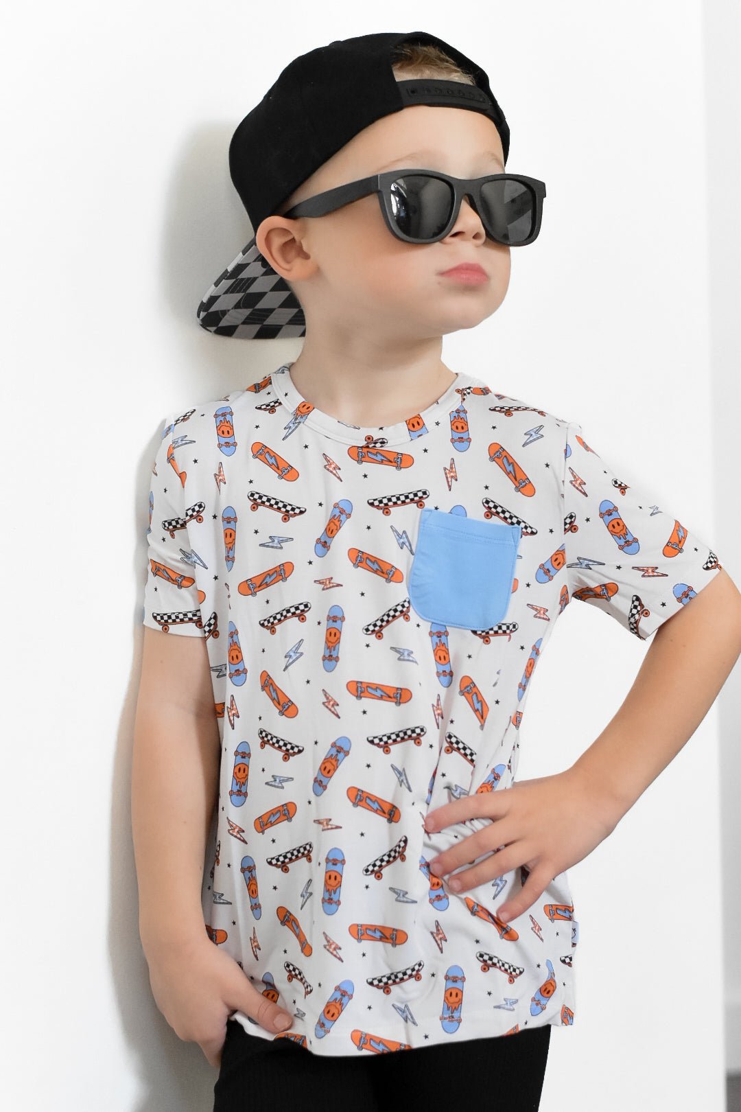 DREAM BIG LITTLE CO SKATE OF MIND DREAM POCKET TEEEveretts Place