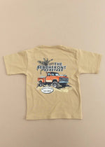 Charlie Lou Baby Skater T Shirt Beachfront Boneyard Oversized Fit Kids - Everetts Place Boutique - 