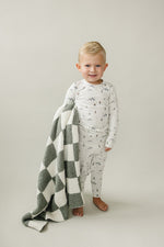 Mebie Baby Ski Print Cozy Two Piece Sleep Set For Babies And Toddlers Mebie Baby - 