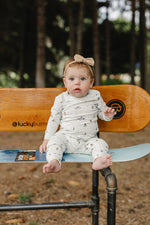 Mebie Baby Ski Print Cozy Two Piece Sleep Set For Babies And Toddlers Mebie Baby - 