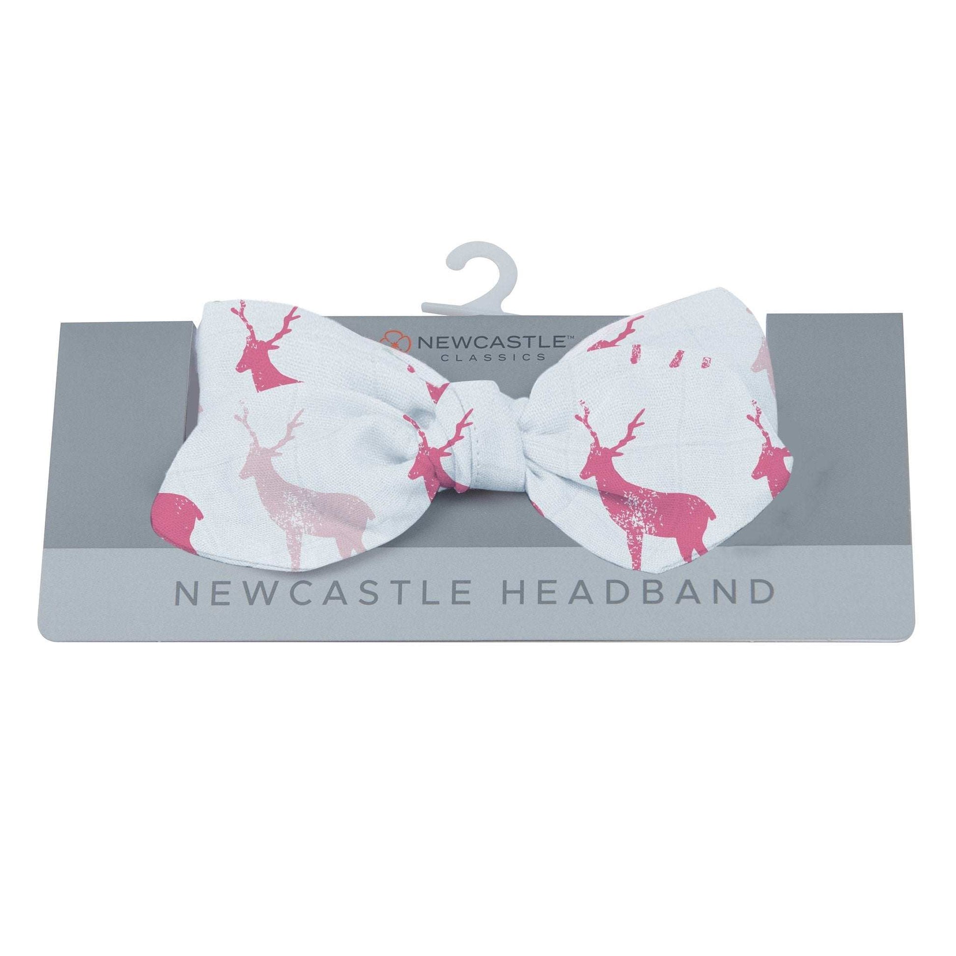 Pink Deer Newcastle Headband One Size Fits All Soft Cotton Fashion Accessory Newcastle Classics