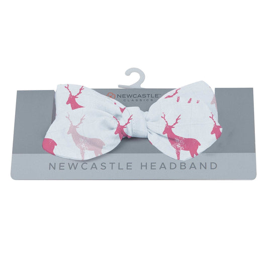 Pink Deer Newcastle Headband One Size Fits All Soft Cotton Fashion Accessory Newcastle Classics