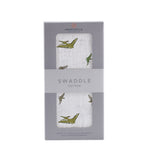 Pteranodon Cotton Muslin Swaddle by Newcastle Classics (view 1 of 4)