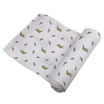 Newcastle Classics Pteranodon Baby Gift Set with Ultra Comfy Blanket for New Parents - Baby & Toddler > Swaddling & Receiving Blankets > Swaddling Blankets Gift Sets