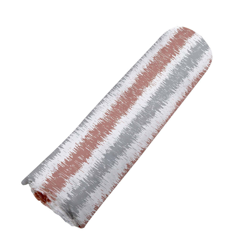 Western Stripe Swaddle made from 100% natural cotton muslin, rolled and featuring a soft, breathable, pre-washed fabric.