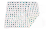 Robots Cotton Muslin Newcastle Blanket by Newcastle Classics at Everetts Place