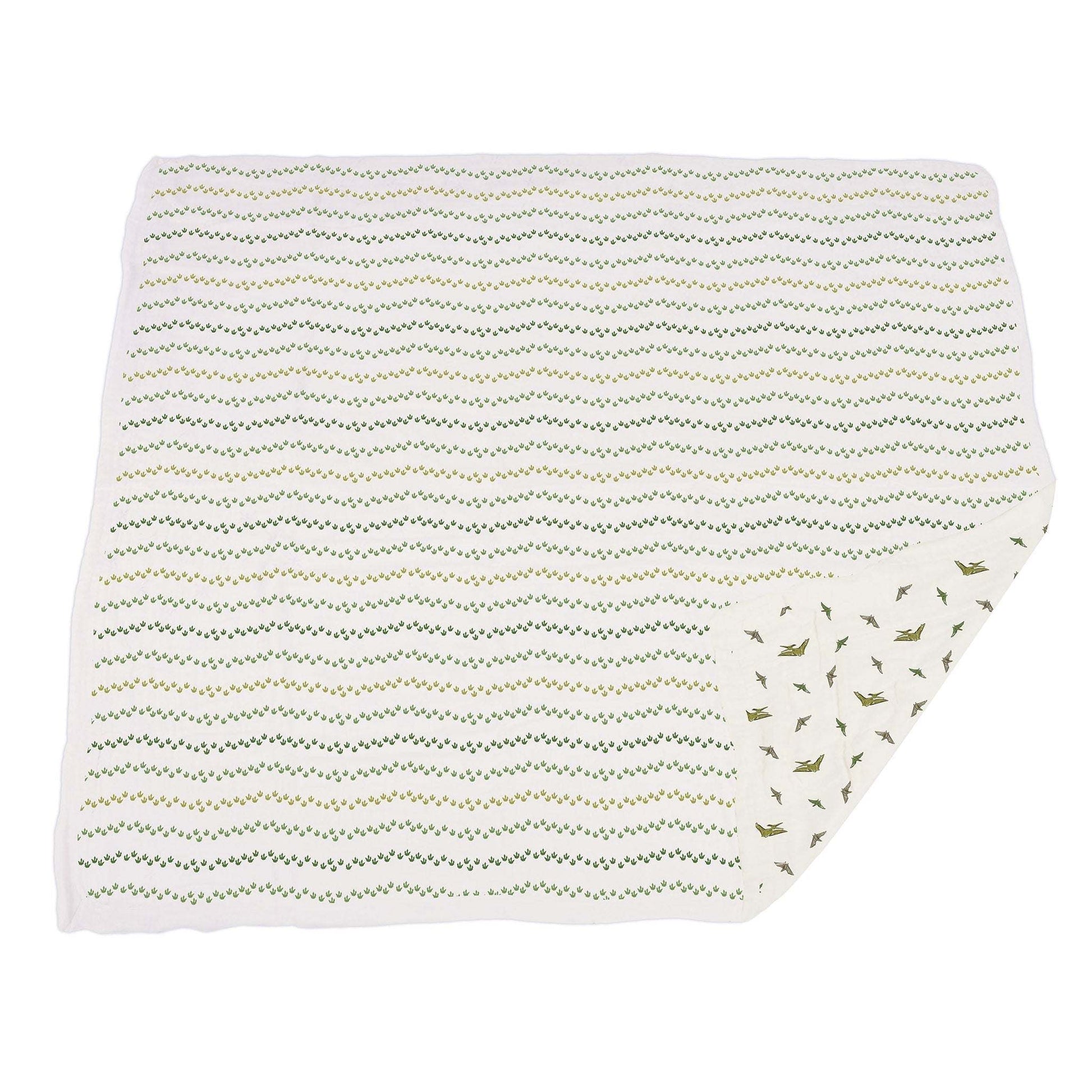 Pteranodon Dino Feet Newcastle Blanket and Pteranodon Swaddle Gift Box Set Newcastle Classics