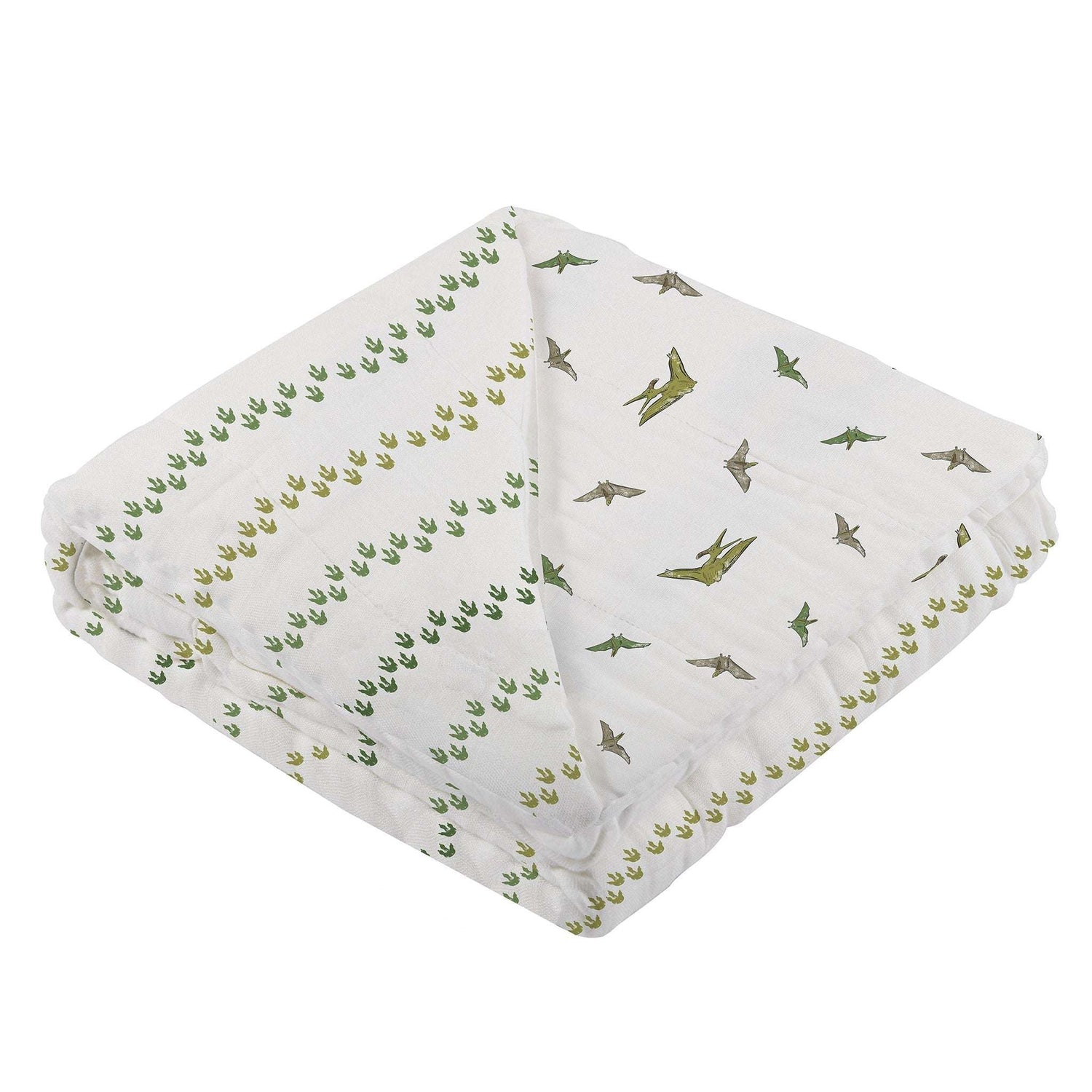 Newcastle Classics Pteranodon Baby Gift Set with Ultra Comfy Blanket for New Parents - Baby & Toddler > Swaddling & Receiving Blankets > Swaddling Blankets Gift Sets