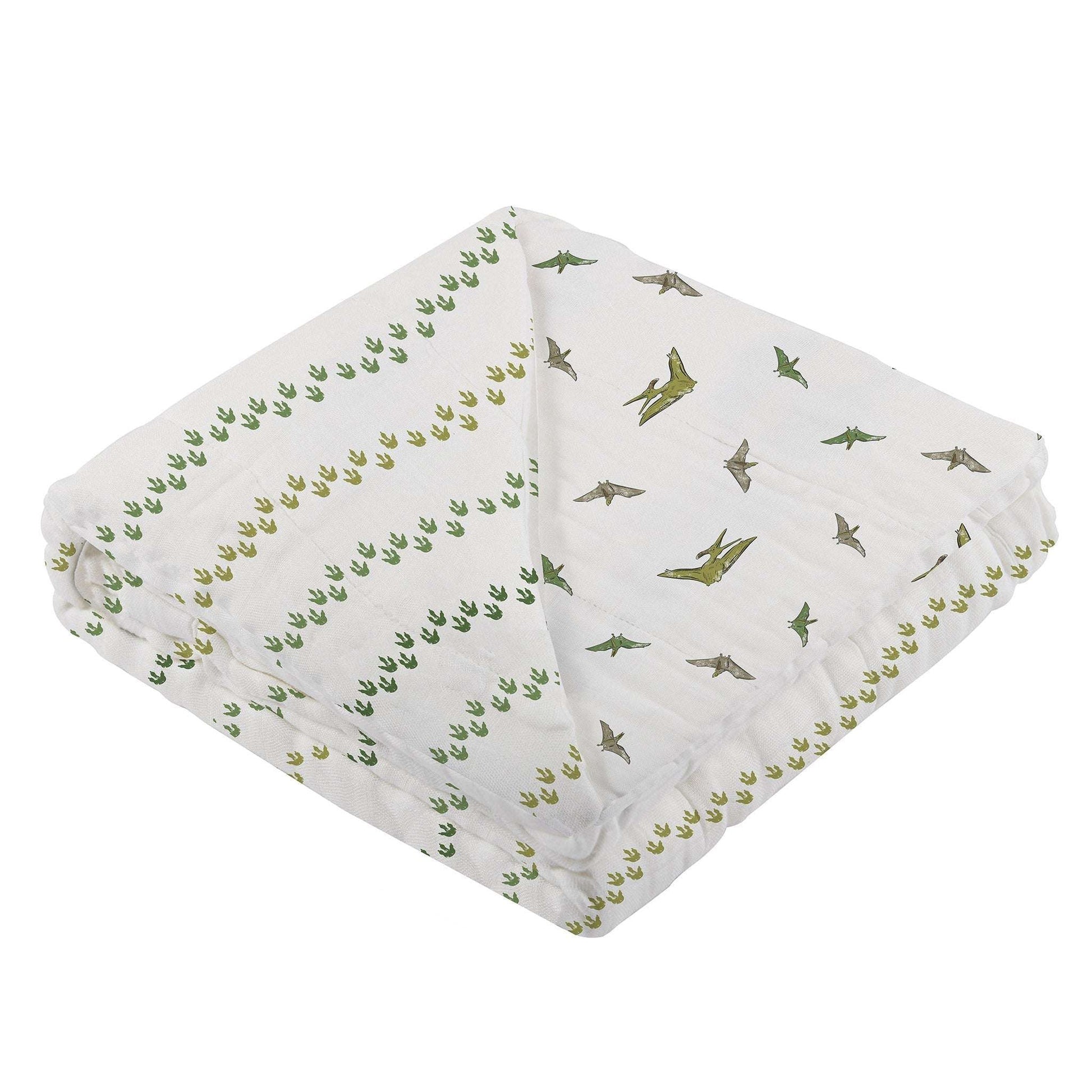 Pteranodon Dino Feet Newcastle Blanket and Pteranodon Swaddle Gift Box Set Newcastle Classics