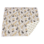 Hungry Giraffe and Animal Print Bamboo Muslin Newcastle Blanket by Newcastle Classics