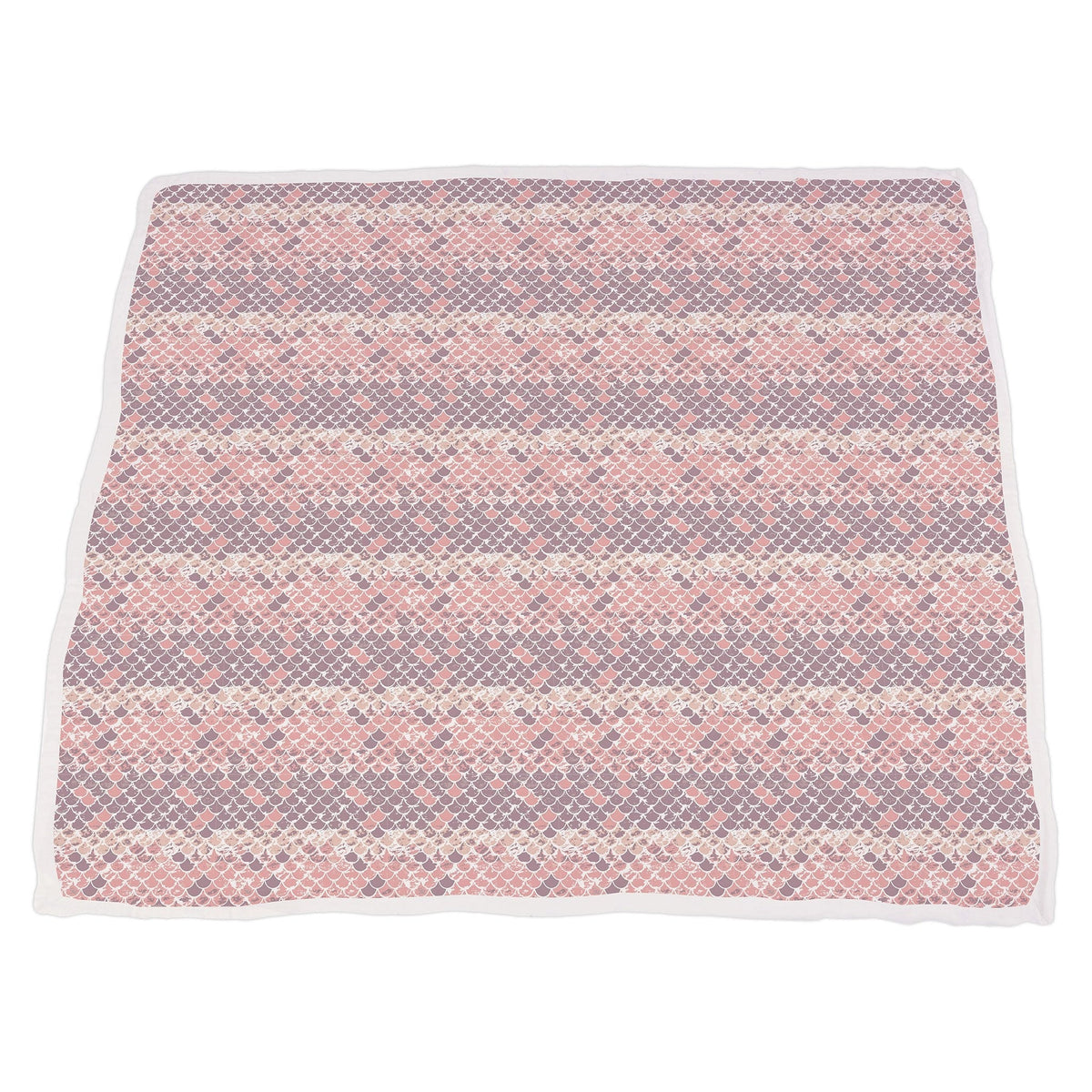 Mermaids and Scales Bamboo Muslin Newcastle Blanket by Newcastle Classics