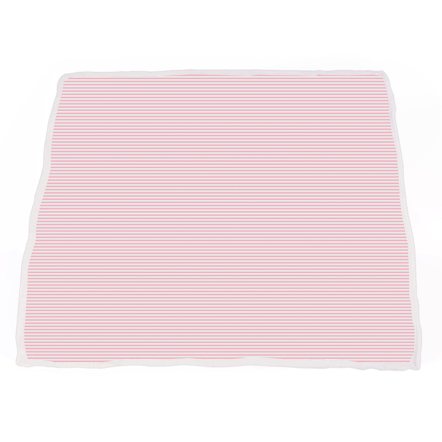 Playful Kitty and Candy Stripe Bamboo Muslin Newcastle Blanket by Newcastle Classics at Everetts Place