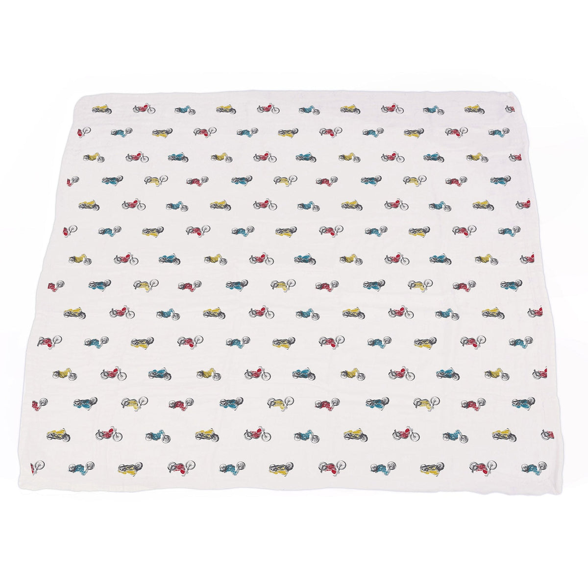 Vintage Muscle Cars and Motorcycles Bamboo Muslin Newcastle Blanket by Newcastle Classics at Everetts Place
