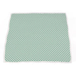 Desert Rose & Jade Polka Dot Cotton Muslin Blanket by Newcastle Classics at Everetts Place