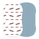 Vintage Steam Trains and Blue and White Stripe Bamboo Changing Pad Cover/Bassinet Sheets - Skateboard, Skateboarding--Equipment and supplies, Skateboard Deck, Graphics | Everetts Place